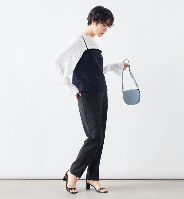 NOLLEY'S「BISHU JAPAN コットンフラッグツイードビスチェ」|シャツ・ブラウス|