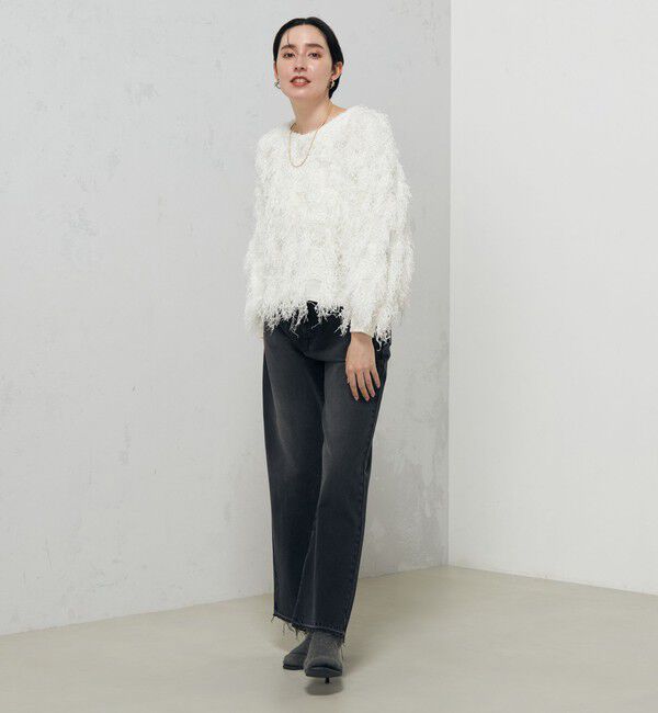 Laraaji「カットジャガードプルオーバーニット」|ニット・セーター|