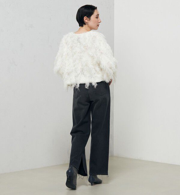 Laraaji「カットジャガードプルオーバーニット」|ニット・セーター|