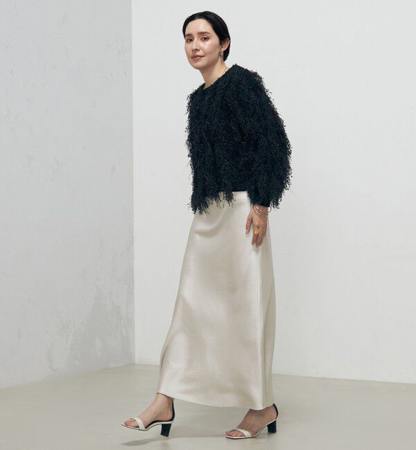 Laraaji「カットジャガードプルオーバーニット」|ニット・セーター|