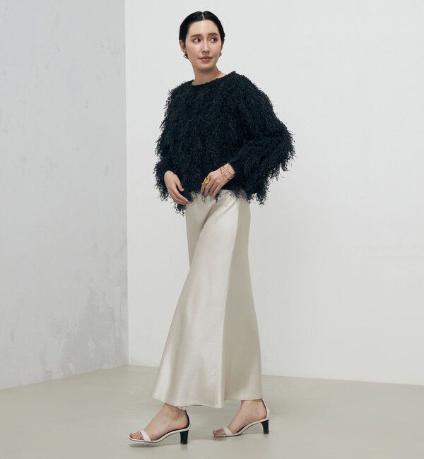 Laraaji「カットジャガードプルオーバーニット」|ニット・セーター|