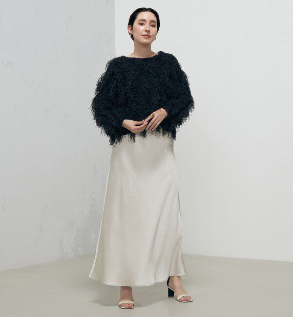 Laraaji「カットジャガードプルオーバーニット」|ニット・セーター|