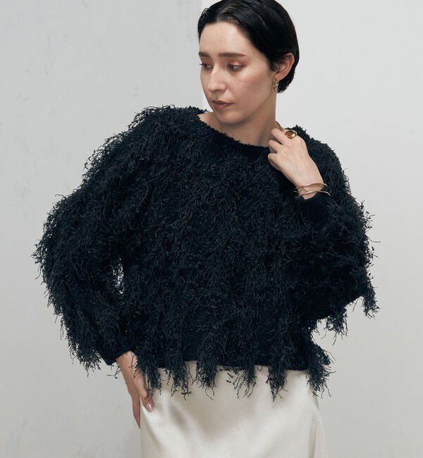 Laraaji「カットジャガードプルオーバーニット」|ニット・セーター|