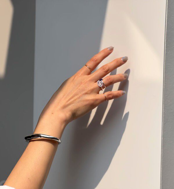 grace grace「【grace grace/グラスグラス】天然石オーバルリング」|リング|