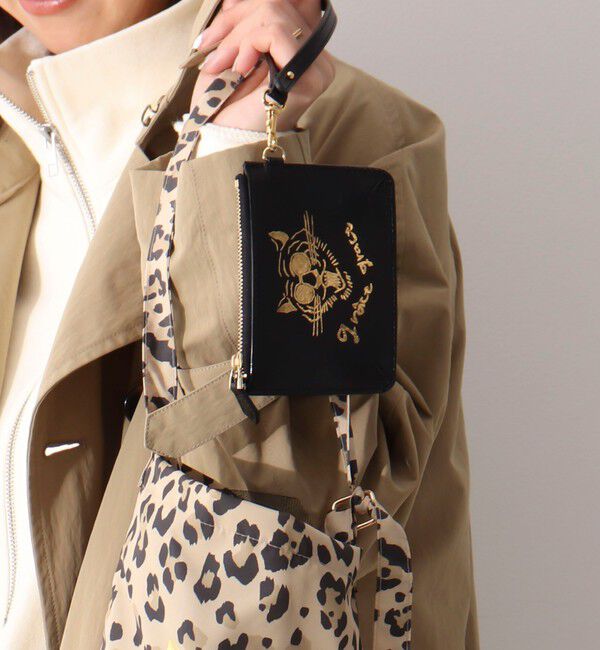 grace grace「【grace grace/グラスグラス】グラスケレザーチャームケース」|コインケース|ブラック