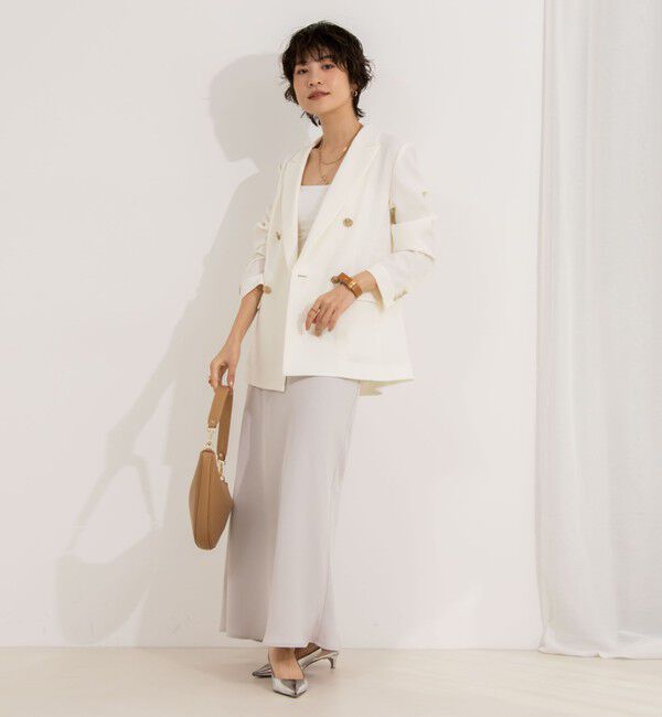 NOLLEY'S sophi「《セットアップ対応》ウォッシャブルドライダブルジャケット」|テーラードジャケット|