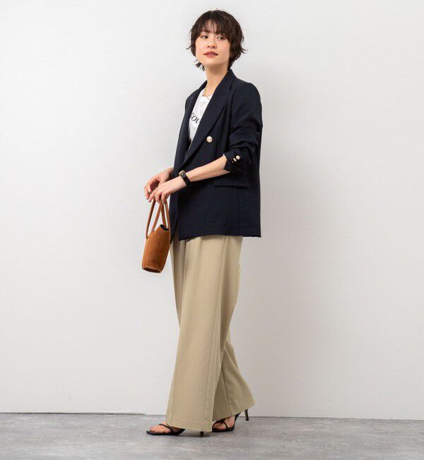 NOLLEY'S sophi「《セットアップ対応》ウォッシャブルドライダブルジャケット」|テーラードジャケット|