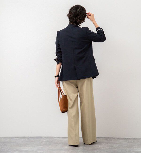 NOLLEY'S sophi「《セットアップ対応》ウォッシャブルドライダブルジャケット」|テーラードジャケット|