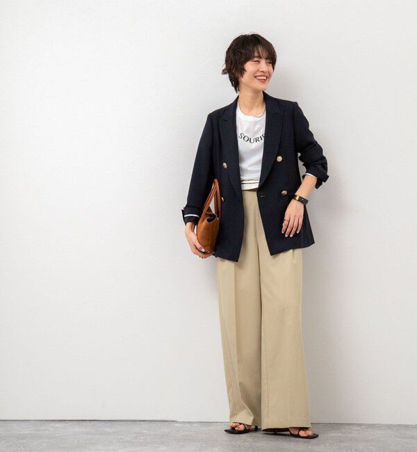 NOLLEY'S sophi「《セットアップ対応》ウォッシャブルドライダブルジャケット」|テーラードジャケット|