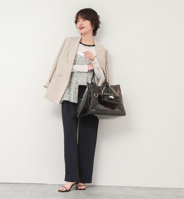 NOLLEY'S sophi「《セットアップ対応》ウォッシャブルドライダブルジャケット」|テーラードジャケット|