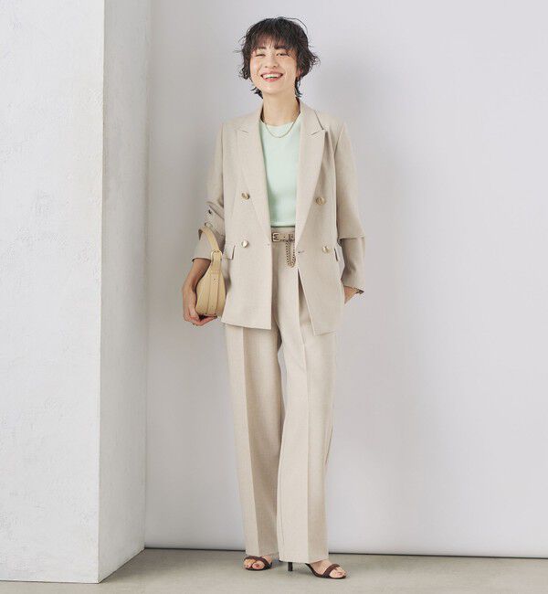 NOLLEY'S sophi「《セットアップ対応》ウォッシャブルドライダブルジャケット」|テーラードジャケット|