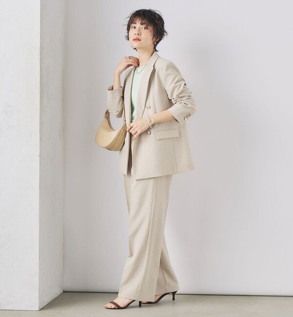 NOLLEY'S sophi「《セットアップ対応》ウォッシャブルドライダブルジャケット」|テーラードジャケット|