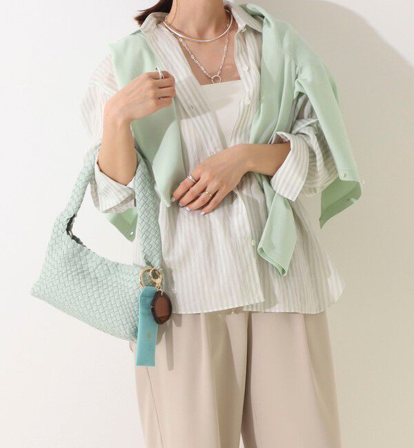 NOLLEY'S「メッシュ横長ワンショルダーバッグ」|ショルダー・メッセンジャー|