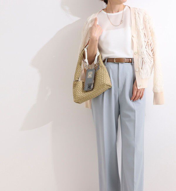 NOLLEY'S「メッシュ横長ワンショルダーバッグ」|ショルダー・メッセンジャー|