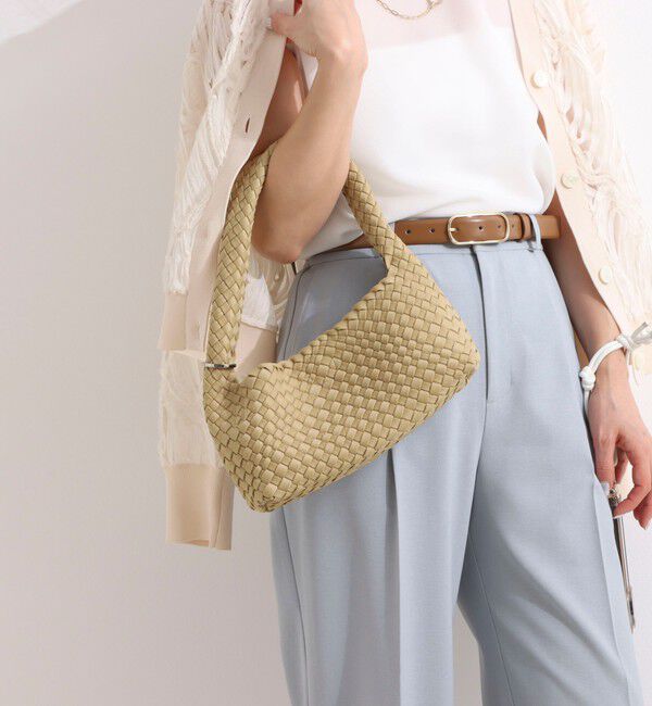 NOLLEY'S「メッシュ横長ワンショルダーバッグ」|ショルダー・メッセンジャー|