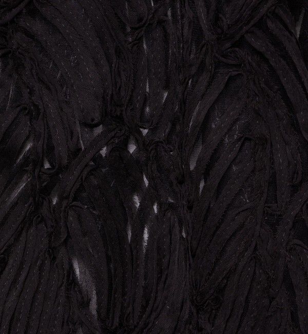 Rie Miller「《セットアップ対応》《手洗い可能》チュール刺繍ラップスカート」|スカート|