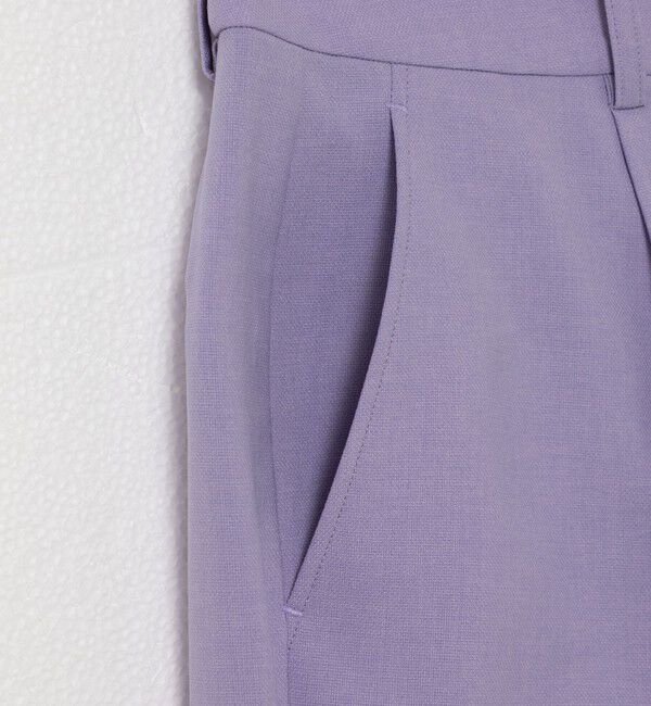 NOLLEY'S「《セットアップ対応》ウォッシャブル高機能麻調愛されワイドパンツ」|その他|