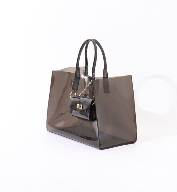 NOLLEY'S「PVCトート＆ミニバッグチャーム L」|トートバッグ|