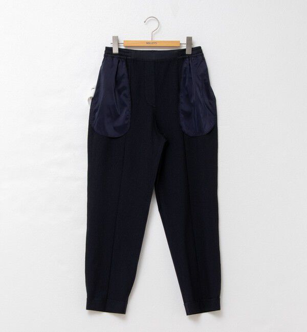 NOLLEY'S「《セットアップ対応》ウォッシャブルニットジョーゼット/ピンヘッドイージースリムパンツ」|その他|