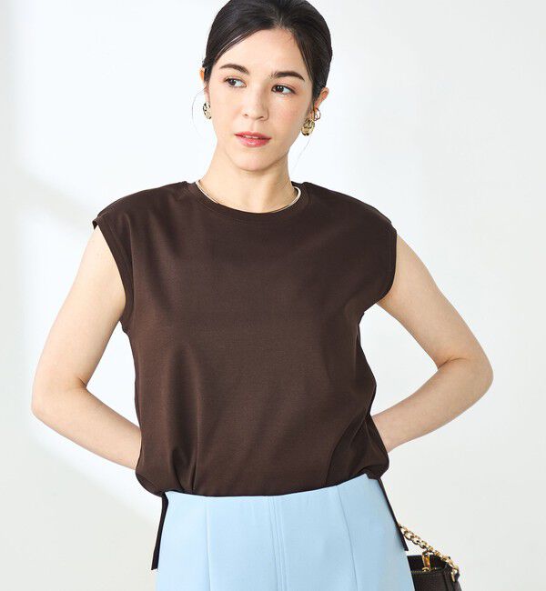 NOLLEY'S sophi「W&W ノースリーブプルオーバーカットソー」|Tシャツ・カットソー|