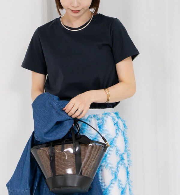 NOLLEY'S「プレミアムスムースTシャツ」|Tシャツ・カットソー|ネイビー