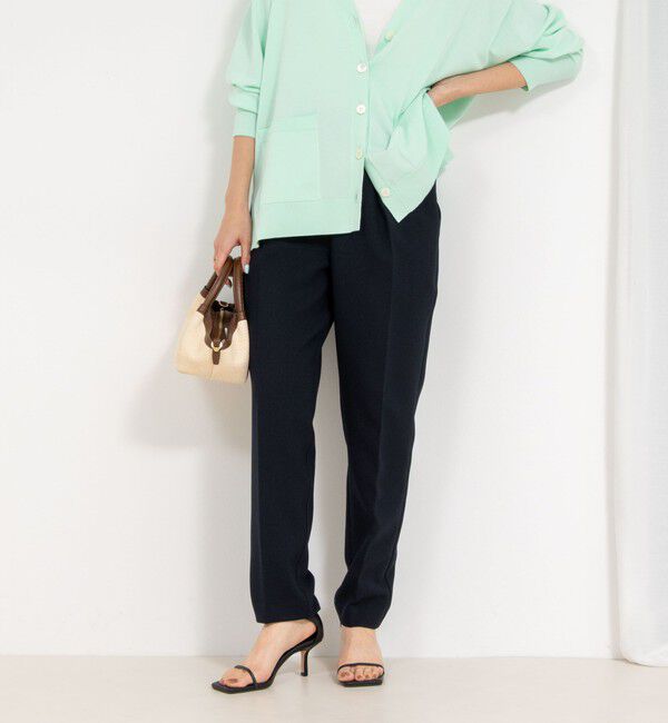 NOLLEY'S sophi「ウォッシャブルアムンゼンインタックパンツ」|その他|ネイビー