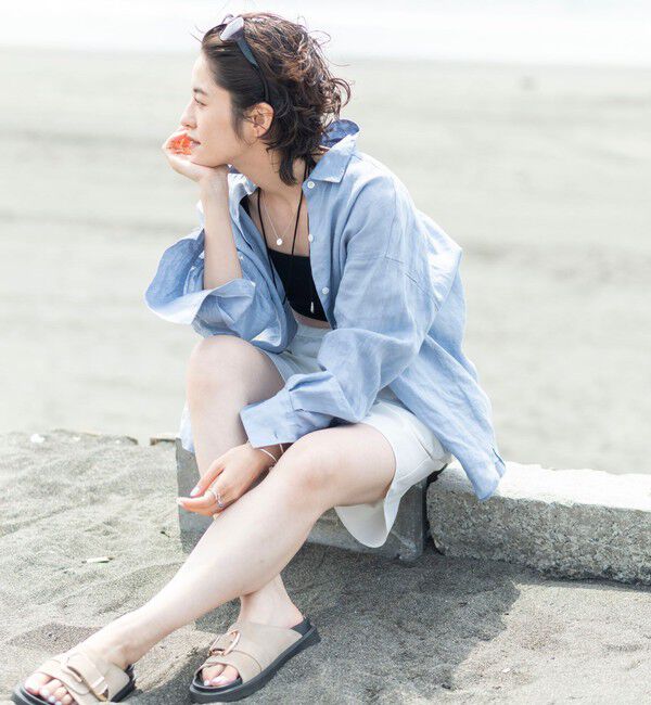 NOLLEY'S「【WEB STAFF恵☆別注カラーあり】《セットアップ対応》MY STANDARD リネンシャツ」|シャツ・ブラウス|