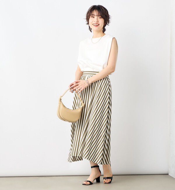 NOLLEY'S「高機能 LA＋スムースタックノースリーブカットソー」|Tシャツ・カットソー|