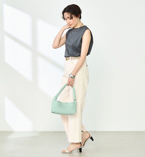 NOLLEY'S「高機能 LA＋スムースタックノースリーブカットソー」|Tシャツ・カットソー|