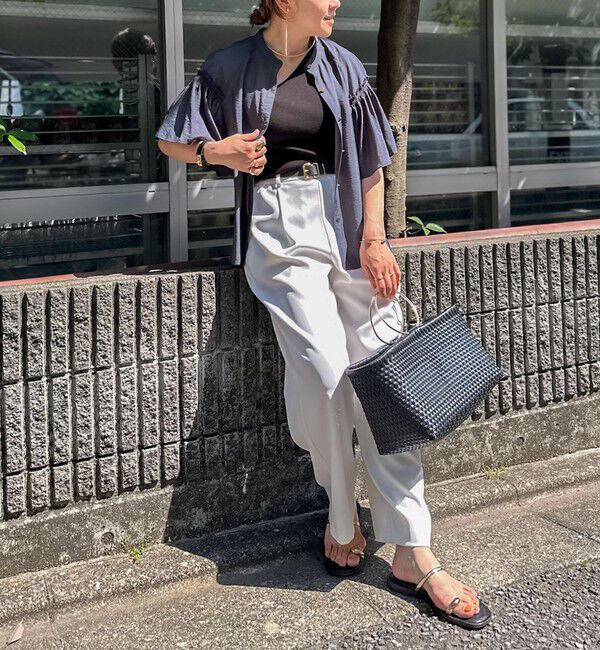 NOLLEY'S sophi「シアーフレアスリーブブラウス」|シャツ・ブラウス|