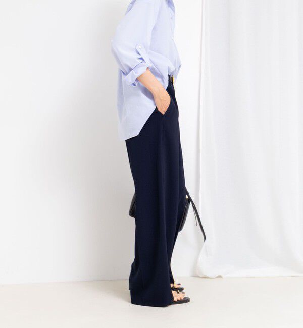 NOLLEY'S sophi「ウォッシャブル強撚ツイルワイドパンツ」|その他|