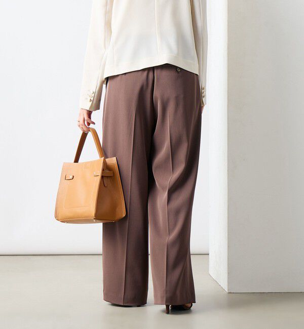 NOLLEY'S sophi「ウォッシャブル強撚ツイルワイドパンツ」|その他|