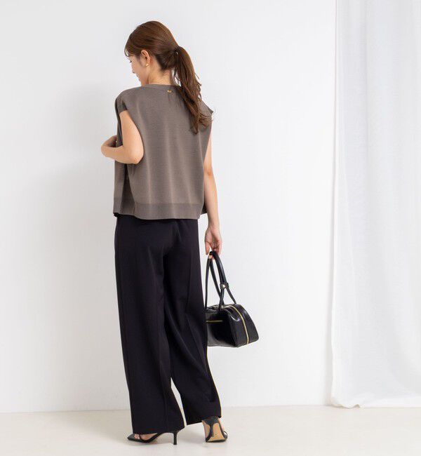 NOLLEY'S sophi「ウォッシャブル強撚ツイルワイドパンツ」|その他|