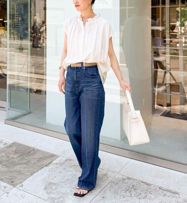 NOLLEY'S「フリル衿ブラウス」|シャツ・ブラウス|