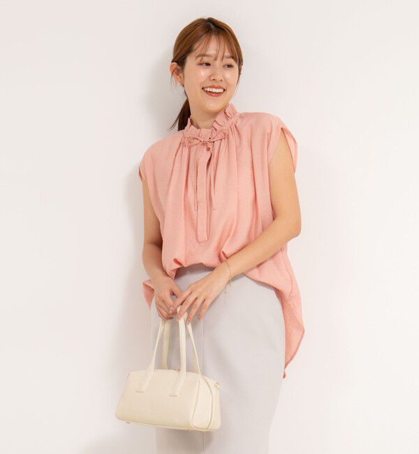 NOLLEY'S「フリル衿ブラウス」|シャツ・ブラウス|