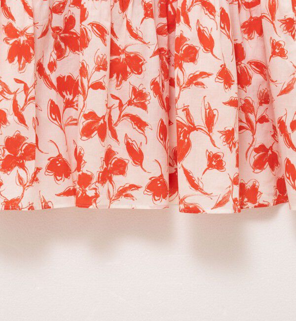 NOLLEY'S sophi「ウォッシャブルアートフラワープリントティアードワンピース」|ワンピース|