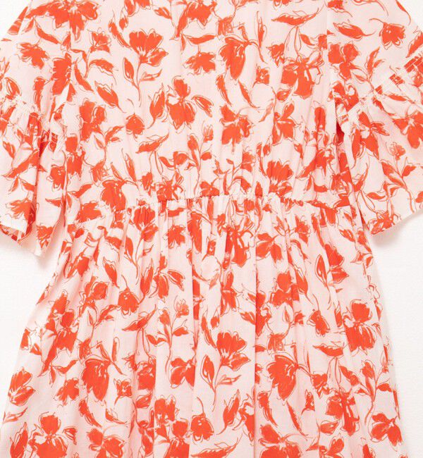 NOLLEY'S sophi「ウォッシャブルアートフラワープリントティアードワンピース」|ワンピース|