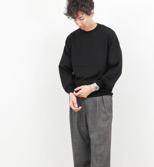 NOLLEY'S goodman「ウォッシャブル クルーネックニット 25AW」|ニット・セーター|