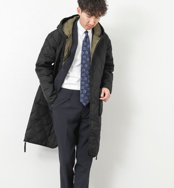 NOLLEY'S goodman「【TAION/タイオン】MILITALY HOOD LONG DOWN JKT 25AW」|ダウン|