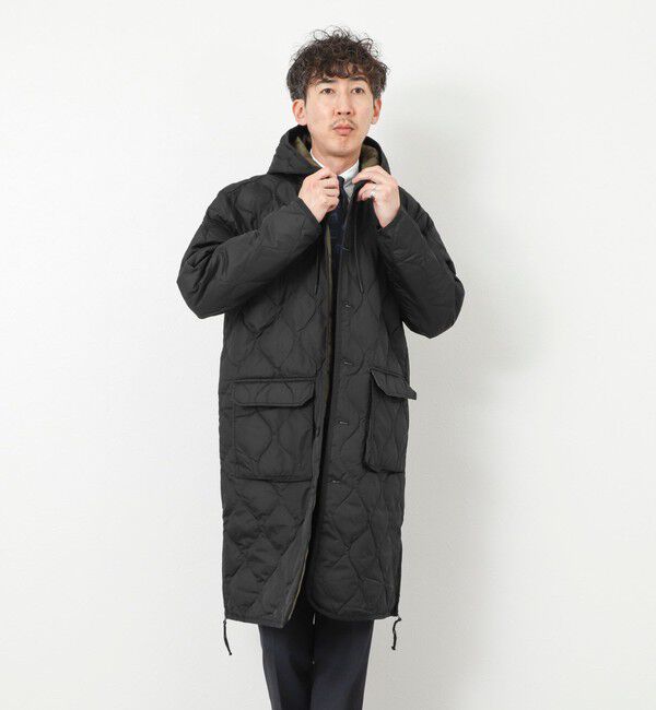 NOLLEY'S goodman「【TAION/タイオン】MILITALY HOOD LONG DOWN JKT 25AW」|ダウン|