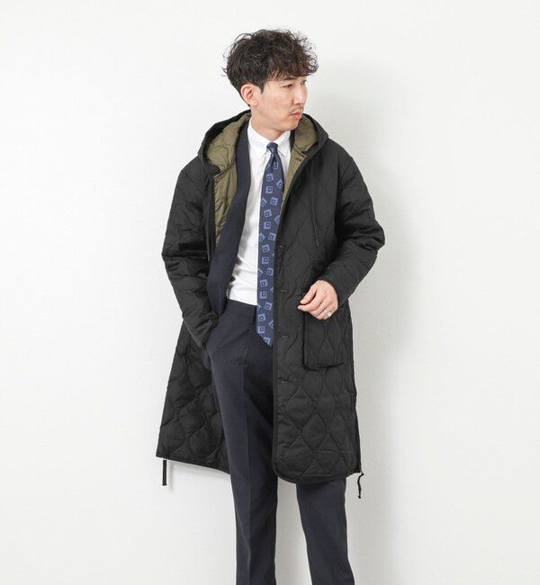 NOLLEY'S goodman「【TAION/タイオン】MILITALY HOOD LONG DOWN JKT 25AW」|ダウン|