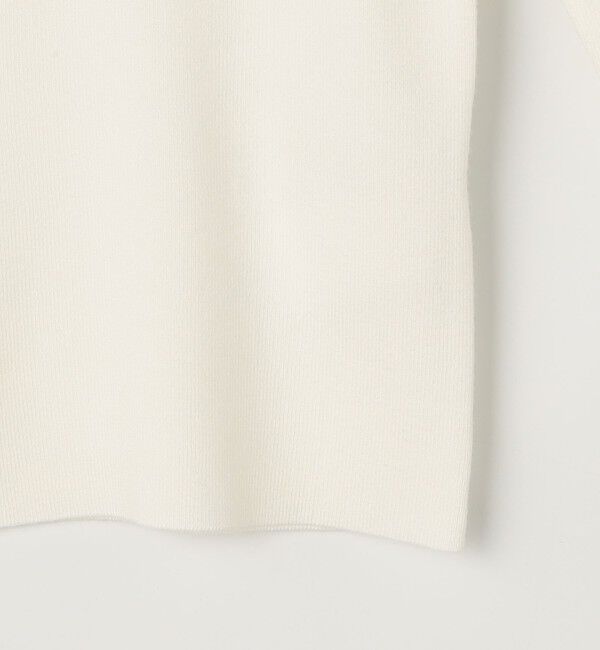 NOLLEY'S sophi「《手洗い可能》袖口レース取り外し可総針スクエアネックプルオーバー」|ニット・セーター|