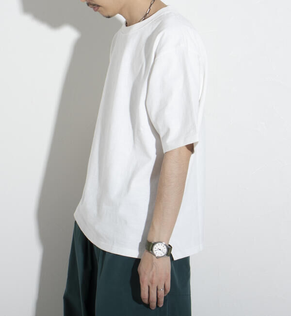 GLOSTER「【GLOSTER/グロスター】ヘビーウェイトスラブＴシャツ ビッグシルエット/マックスウェイト」|Tシャツ・カットソー|