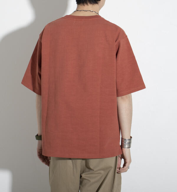 GLOSTER「【GLOSTER/グロスター】ヘビーウェイトスラブＴシャツ ビッグシルエット/マックスウェイト」|Tシャツ・カットソー|