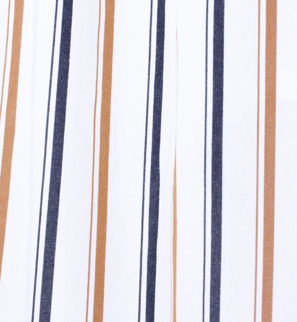 GLOSTER「【GEVACO/ゲバコ】ピーチ起毛マルチストライプレギュラーシャツ」|シャツ・ブラウス|