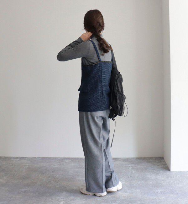 fredy emue「【入卒/セレモニー】ファンシーツィードビスチェ」|シャツ・ブラウス|