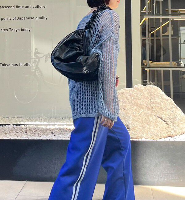 fredy emue「ソフトパテッドシャーリングショルダーバッグ」|ショルダー・メッセンジャー|