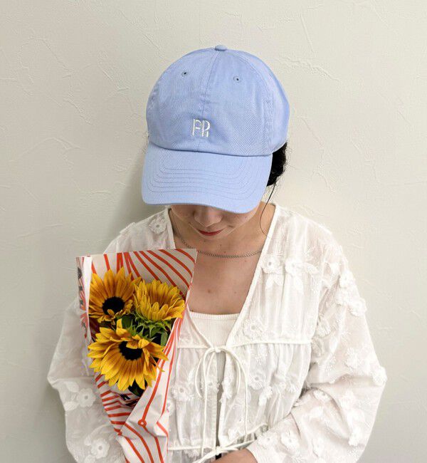 fredy emue「【新色登場】FR刺しゅうキャップ」|キャップ・キャスケット|サックスブルー