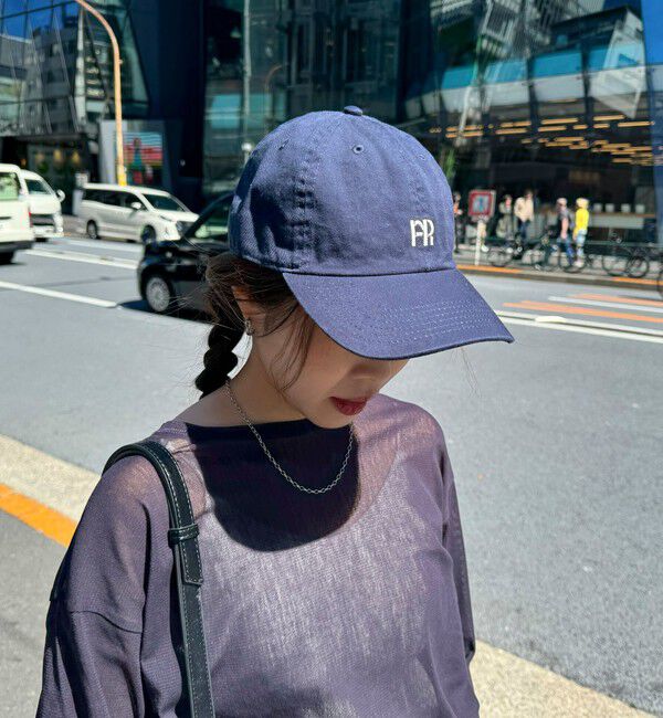 fredy emue「【新色登場】FR刺しゅうキャップ」|キャップ・キャスケット|ネイビー