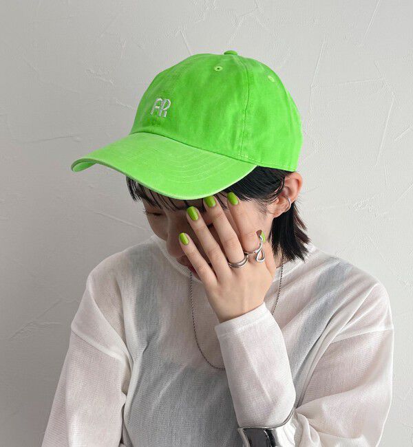 fredy emue「【新色登場】FR刺しゅうキャップ」|キャップ・キャスケット|